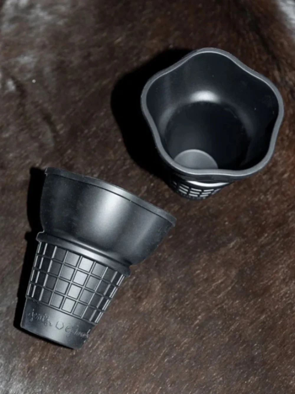 CJ Hendry x Jeni’s Ice Cream Ltd Edition Black Silicone Ice Cream Cone Bowl